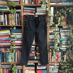 Madewell Perfect Vintage washed black jeans size 26